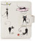 Shagwear Portemonnaie Geldbörse für junge Damen, Mädchen Geldbeutel Portmonaise Designs:, Irre Katzen Creme/ Crazy Cats, SM