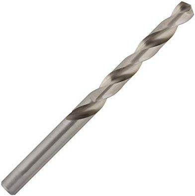 UK Drills HSS Ground Jobber Drill - Titanium Coated Steel Drill - Bit Set for Drilling on Hard Metal, Stainless Steel, Cast Iron - 0.5mm (Pack of 10)
