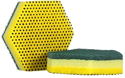 3M Scotch-Brite 96HEX-FL Kitchen Sponge 16 Pack