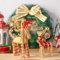 2 Stück Weihnachts-Stroh-Ornamente aus Stroh, Ziege, 19,8 cm und 15,2 cm, skandinavische Weihnachtsdekoration, Julbock, schwedische Tradition für Weihnachten, Party, Outdoor, Innenbereich, Urlaub,