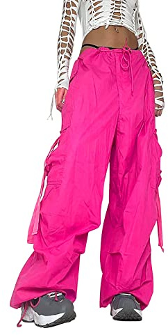Baggy Cargo Pants Hip Hop Baggy Hose Track Pants Streetwear Vintage Jeanshosen Harajuku 9er Freizeithose Casual Lang Freizeithosen