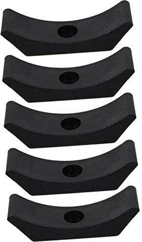 INOOMP 5 Stk Hantelständer Hantelhaken Hantelregal Fitness-gewichtswiegen Gewichtsstangenhalter Hantel Wiege Gewicht Speicherorganisator Hantel Bodenhalter M8 Einstellbar Fitness-bar Pp