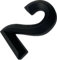 Sonnet House Door Numbers Plaques Stick On Self Adhesive 3D Door Street Number Signs Hotel Office Appartments Mailbox Outdoor 3 Inches (Black-2)