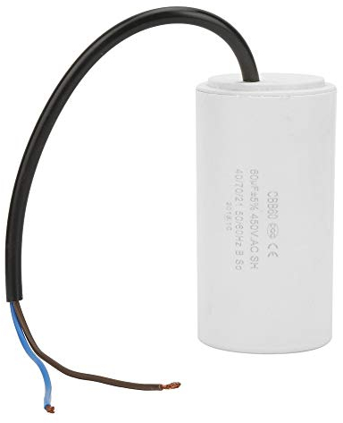 Lwuey Kondensator 60uf 450v, CBB60 Anlaufkondensator Startkondensator Laufkondensator Motorbetriebskondensator Entstörkondensator Motorstartkondensator Mikrofaradkondensator Kompressor Poolpumpe