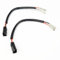 Aharon Motorrad 12V Verlaengerungskabel-Adapter für LED-Blinker | Kompatibel mit Motorrädern von Aprilia | Motorrad Blinker Adapterkabel | Kabeladapterstecker | Wasserdicht