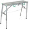 Verstellbare Klappbare Arbeitsplattform, Aluminiumgerüst, Trockenbau-Trittleiterbank, Maximale Tragfähigkeit 200 Kg, Verstellbare Höhe 60–90 cm, Verzinkt