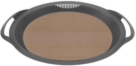Siegvoll Permanent Dauerbackfolie für Thermomix Varoma, Wiederverwendbares Backpapier, Antihaftbeschichtet Hitzebeständig Backunterlage, Zubehör für Thermomix TM6 TM5 TM31