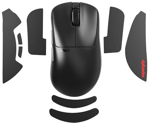 Pulsar Gaming Gears Supergrip Xlite V3 Mini - Cinta de Agarre Antideslizante precortada para Mouse para Juegos, Ultrafina