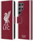 Head Case Designs Officially Licensed Liverpool Football Club Home Kit 2023/24 Leather Book Wallet Case Cover Compatible With Samsung Galaxy S24 Ultra 5G