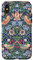 iPhone X/XS Strawberry Thief William Morris Art Nouveau Pattern Blue Case