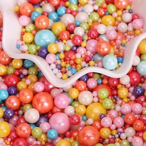 Essbare Süßigkeiten 120G Farbige Perle Süßigkeiten Streuen Geburtstag Hochzeit Halloween Thanksgiving Weihnachtskuchen Cupcake Keks Dim sum Dekorative Süßigkeiten