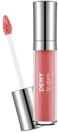 Flormar Dewy Lip Glaze - Glänzender Lipgloss mit feuchtigkeitsspendender Formel – Nicht klebrig & langanhaltend – Transparentes Finish für volle, gepflegte Lippen – 24 Coral