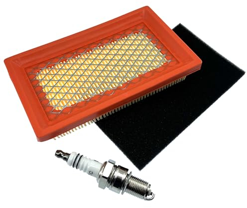 BOOSTI Luftfilter Satz mit Zündkerze für Güde Big Wheeler 460 Trike, 508A, 508 VARI-S, 510A, 510 4IN1, 512 ES VAR, TRIKE 515D, TRIKE 465D Rasenmäher 94147-01