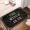 PITFS Front Door Mat Indoor The Witch Is In Doormat Bathroom Stuff Welcome-Ish Door Mat(40X60CM)