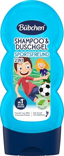 Bübchen Sportsfreund 2in1 Shampoo & Duschgel, 230 ml (Packung mit 5)