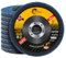 Flintronic Disque à Lamelles, Lot de10 Disque Lamelles 125MM Abrasif Meuleuse Grain, Disques à Lamelles de Qualité Professionnelle Grain 40, Disque de Ponçage à Compartiments pour Meuleuse