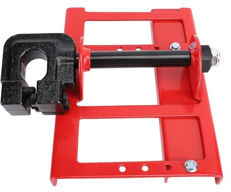 Luocute Molino de Motosierra de Corte Vertical, Sierra de Riel Guía de Madera Mejorada Accesorio de Motosierra para Madera de Acero Molino Guiado por Corte de Madera para Carpinteros,