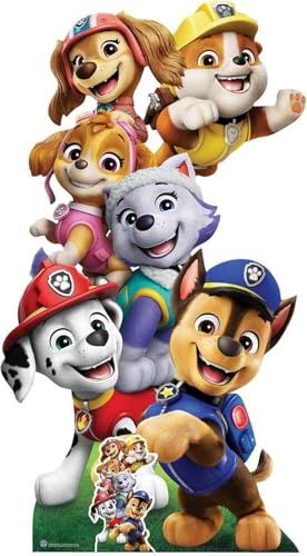 empireposter Paw Patrol - Gruppenbild - Pappaufsteller 91x164 cm