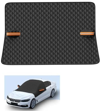 evimo Auto Frontscheibenabdeckung, für VW Passat B8 2015-2021 2022 2023 Windschutzscheibenabdeckung Winter Faltbare Frostabdeckung gegen Externes Zubehör,A