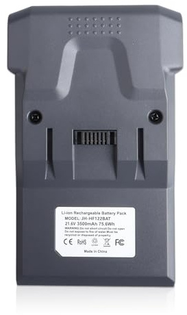 WoskjXas 3500mAh Battery Compatible with Hoover H-Free 100 Vacuum Cleaner, Hoover B012 Replacement Battery 21.6V 75.6Wh