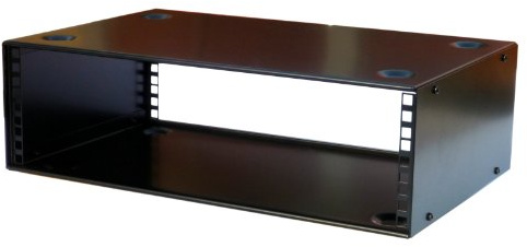AllMetalParts 3U 19 stackable rack cabinet case 400mm deep