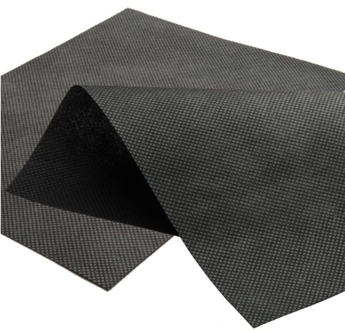 Masgard 16 m² Unkrautvlies Gartenvlies Unkrautfolie 1,60 m x 10,00 m - 80 g/m² - schwarz