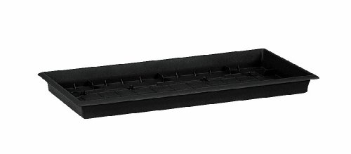 Emsa Untersetzer für Terra Grande Pflanztrog, 57 x 27 cm, Kunststoff, Anthrazit, Terra Grande, 505099