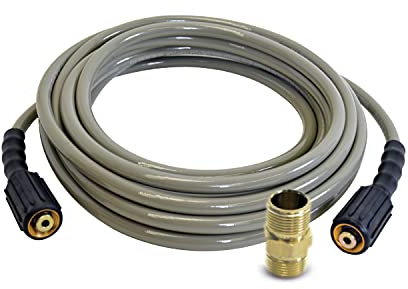 SIMPSON 40226 Morflex Series 3700 PSI Pressure Washer Hose, Cold Water Use, 5/16 Inch Inner Feet, Natural, 50-Foot (5/16 in Diameter)