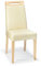 MODENA Esszimmerstuhl Leder creme & Eiche