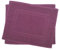 Julie Julsen 2er Pack 50 x 40 cm Badvorleger in Premium Qualität 900 gm2 in aktuellen Farben und 4 Größen aus Baumwolle Badematte Badteppich Duschvorleger Design Doppel Rahmen Lila