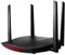 Edimax RG21S Router inalámbrico Dual-Band (2.4 GHz / 5 GHz) Gigabit Ethernet Negro Puesto de Trabajo