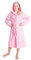CityComfort Vestaglia Bambina in Pile Morbido, Vestaglie Invernali in Pile per Bambine (9-10 Anni, Rosa)