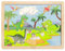 EACHHAHA Dinosaur Wooden Jigsaw Puzzle for Kids 3 4 5 Year Girls or Boys