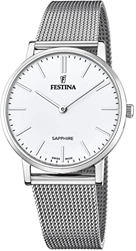 Festina Reloj Planta mecánica con Auto-Cuerda para Hombres de Cuarzo F20014/1