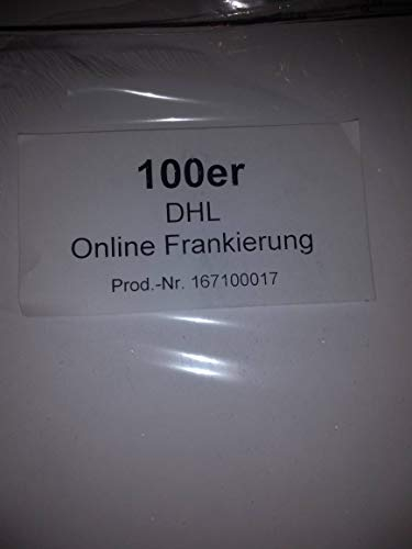 DHL Etiketten 200 Stück A4 KKS für Online Frankierung Laser & Tintenstrahl