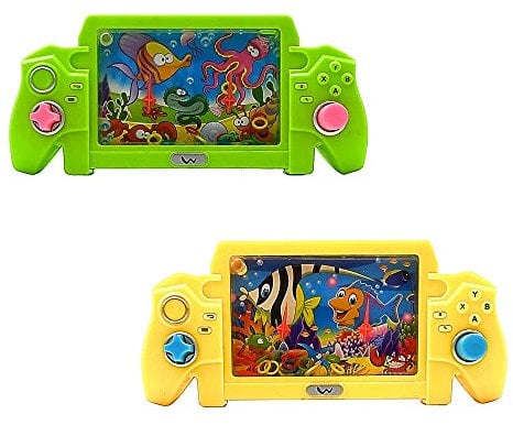 Iceland Set 2 Pièces Water Game Aqcua pour les Enfants Forme de Joystick Facile à manipuler réagale pour Enfants (C5)