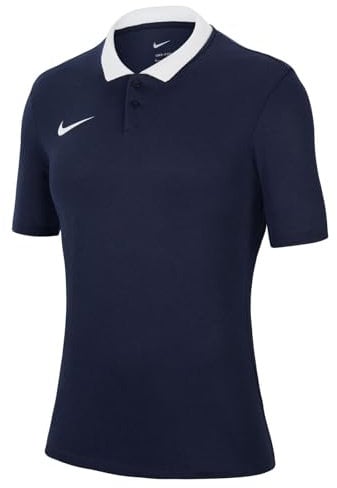 Nike Damen Park20 Polo Hemd, Obsidian/Weiß/Weiß, M EU