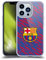 Head Case Designs Officially Licensed FC Barcelona Glitch Crest Patterns Soft Gel Case Compatible With Apple iPhone 13 Pro