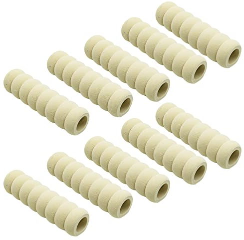 Door Handle Protector 10Pack Protective Handle Covers Soft Foam Kid Baby Safety Door Handle Knob Gaurd Beige Color