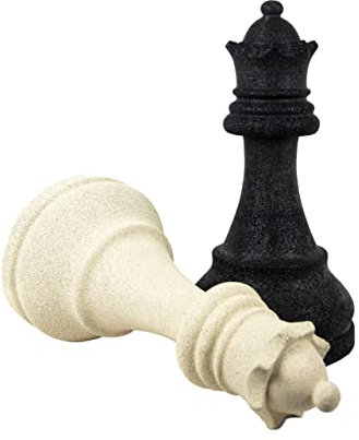 Dama de ajedrez Gigante (Negro)