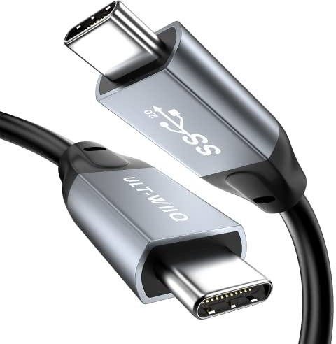 USB C to USB C Cable 240W, 20Gbps Ultra Flexible USB 3.2 Gen2x2 Data Cable, PD 5A Fast Charger Cable, 4K@60Hz Video Cord for MacBook Pro Air, Dell XPS, Samsung S22 S21 S10, OTG, USB-C Monitor (2M)