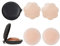 XJSGS Nippelpads-Damen Nipple Cover mit Brustwarzenschutz-Nippelabdeckungen für Damen unsichtbar wiederverwendbar selbstklebend(2 Paar)