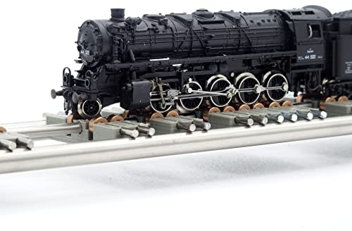 Banco di prova per locomotive Miniatura Treno Elettrico Vapore scala N-Hoe 1:160 Banco di prova M2R (12 Carrelli)