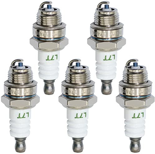 iBroPrat 5pcs NGK BPMR7A L7T Spark Plugs,BPM7A BM6A RCJ6Y RCJ7Y WSR5F Sparkplug for 2-Stroke Small Engine 33CC Husqvarna 43CC 47CC 49CC 52CC Chainsaw Lawn Mover Trimmer Blower Saw Strimmer Brushcutter