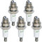 iBroPrat 5pcs NGK BPMR7A L7T Spark Plugs,BPM7A BM6A RCJ6Y RCJ7Y WSR5F Sparkplug for 2-Stroke Small Engine 33CC Husqvarna 43CC 47CC 49CC 52CC Chainsaw Lawn Mover Trimmer Blower Saw Strimmer Brushcutter