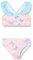 Playshoes Mädchen Uv-schutz Bikini Badeanzug Schwimmanzug Badebekleidung, Schmetterlinge, 122-128 EU