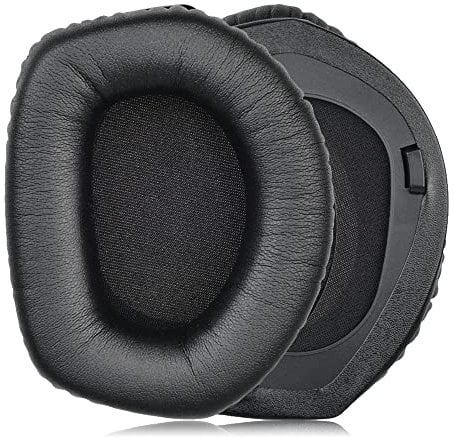 JHZZWJ Ersatz Ohrpolster für Durchmesser Sennheiser RS195 HDR195 RS185 HDR185 HDR175 RS175 HDR165 RS165 Ohrpolster aus Kunst Leder