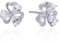 Ohrstecker Sterling Silber, Ohrringe Blüten Blumen Silber Ohrringe für Damen