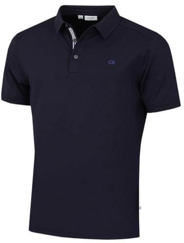 Calvin Klein Mens Campus Sport Golf Polo Shirt - Navy Sport - S