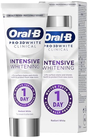 Oral-B Pro-3D White Clinical Intensive Whitening Toothpaste Radiant White 75ml